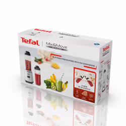 Tefal Mix&Move BL15FD30 blender 0,6 L Mélangeur de table 300 W Acier inoxydable - Vue supplémentaire 6