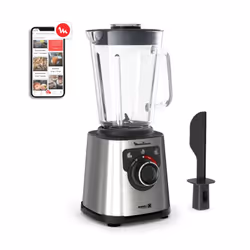 Moulinex LM871 1,5 L Mélangeur de table 1200 W Acier inoxydable, Gris