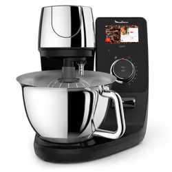 Moulinex QA950D10 mixeur Robot mixer 1200 W Noir, Acier inoxydable