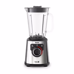 Tefal Perfectmix+ BL871D, Mélangeur de table, 1,5 L, Fonction d'impulsion, Pileur de glace, 1200 W, Acier inoxydable, Gris