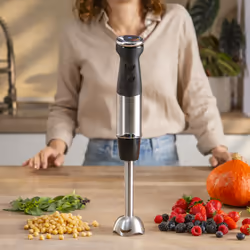 Moulinex DD6718 blender Mélangeur par immersion 1000 W Noir, Acier inoxydable