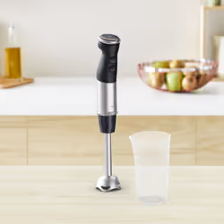 Moulinex DD6718 blender Mélangeur par immersion 1000 W Noir, Acier inoxydable