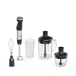 Moulinex Quickchef + DD67L810 blender 0,5 L Mélangeur par immersion 1000 W Noir, Acier inoxydable