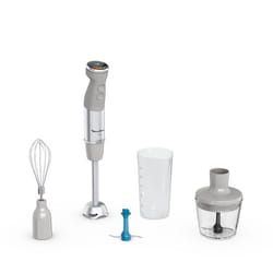 Moulinex Quickchef + DD67EB10 blender 0,5 L Mélangeur par immersion 1000 W Gris, Acier inoxydable