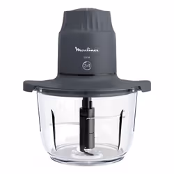 Moulinex Choppeo DJ602110 hachoir électrique 1 L 500 W Noir, Transparent