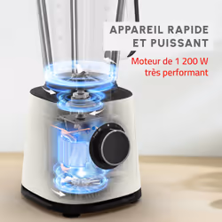 Moulinex PerfectMix Essential 1,5 L Mélangeur de table 1200 W Écru