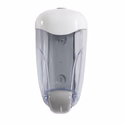 Rossignol Oleane Distributeur de savon 0,8 L Transparent, Blanc
