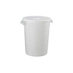Rossignol - Poubelle alimentaire blanche Pratik 100 litres