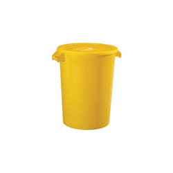 Poubelle alimentaire jaune Pratik 100 litres Rossignol