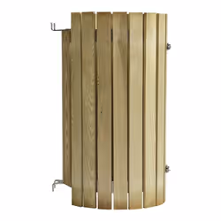 Description produit : Entourage Bois pour support pour sac-poubelle ROSSIGNOL. Lattes : en bois traité "autoclave" permet au  ...