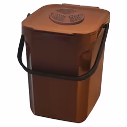 Idéale pour le tri des déchets dans les espaces de restauration. Poubelle à compost. Adaptée au ramassage et stockage des épl ...