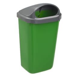 Rossignol Xerios 50 L Rectangulaire Polypropylène (PP), Acier inoxydable Vert, Gris