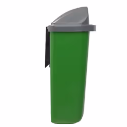 Rossignol Xerios 50 L Rectangulaire Polypropylène (PP), Acier inoxydable Vert, Gris
