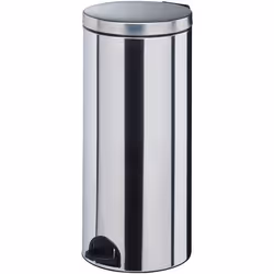Rossignol - poubelle à pédale 30l inox - 90234