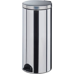 Rossignol - poubelle à pédale 30l inox - 90234