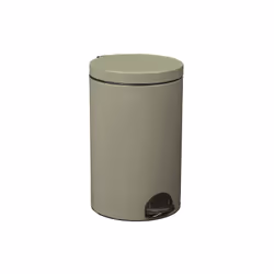 Poubelle à pédale 20 L Gris Ciment - Élora - La poubelle qui allie fonctionnalité et élégance - Fabriquée en matériaux recycl ...