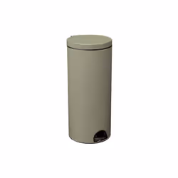 Poubelle à pédale 30 L Gris Ciment - Élora - La poubelle qui allie fonctionnalité et élégance - Fabriquée en matériaux recycl ...