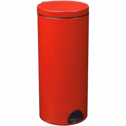 ROSSIGNOL - Poubelle Elora 30l Rouge mat lisse