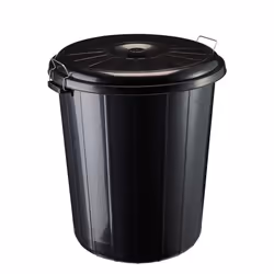 Poubelle 85L avec couvercle et verouillage - RONDO ROSSIGNOL