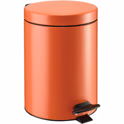 Poubelle de salle de bain 5L à pédale ronde avec seau La poubelle, CYJEU, embellit votre salle de bain. - Fabrication Françai ...