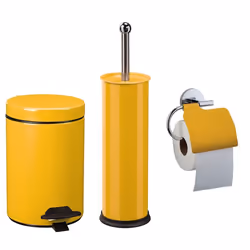 Ensemble salle de bains/toilettes avec poubelle 3L et accessoires - ROSSIGNOL