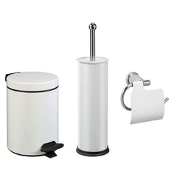 Ensemble salle de bains/toilettes avec poubelle 3L et accessoires - ROSSIGNOL