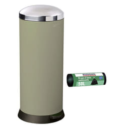 Poubelle de cuisine à pédale 30L et 10 sacs poubelle 50L - BOMBA ROSSIGNOL