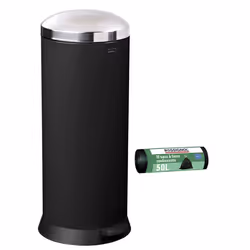 Poubelle de cuisine à pédale 30L et 10 sacs poubelle 50L - BOMBA ROSSIGNOL