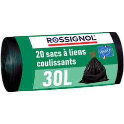 Rossignol - Lot de 20 sacs-poubelle 30L Fabriqué en France - bagy