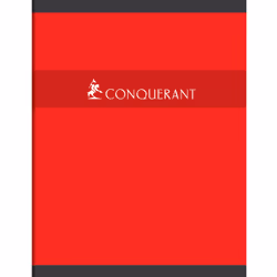 Conquerant 100103881 bloc-notes 48 feuilles Rouge, Vert, Jaune, Bleu