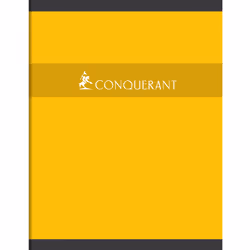 Conquerant 100102555 bloc-notes 96 feuilles Rouge, Vert, Jaune, Bleu