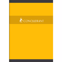 Conquerant 100102482 bloc-notes A4 96 feuilles Rouge, Vert, Jaune, Bleu