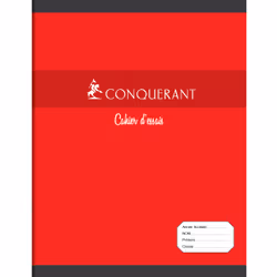 Conquerant 100104621 bloc-notes 48 feuilles Rouge, Vert, Jaune, Bleu