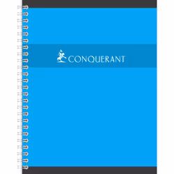 Conquerant 100105079 bloc-notes 100 feuilles Rouge, Vert, Jaune, Bleu