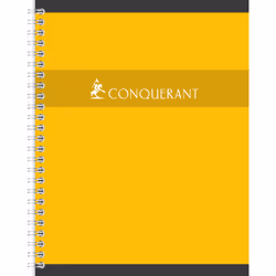 Conquerant 100105079 bloc-notes 100 feuilles Rouge, Vert, Jaune, Bleu