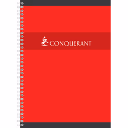 Conquerant 100100712 bloc-notes A4 180 feuilles Rouge, Vert, Jaune, Bleu - Vue supplémentaire 4
