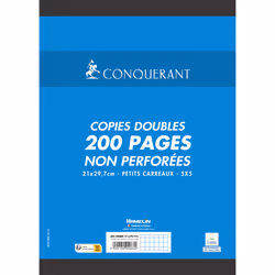 Conquerant 100102077, Rectangle, Blanc, 70 g/m², EU ECO, 210 mm, 297 mm
