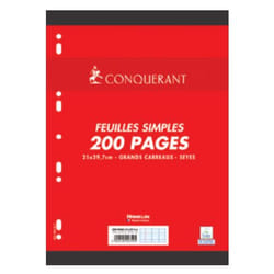 Conquerant Cahiers Polypro protecteur de feuilles 100 pièce(s)