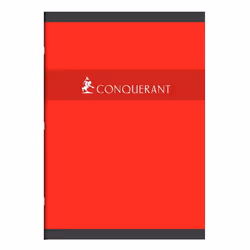 Conquerant Cahiers Polypro, Monochromatique, 192 feuilles, Mat, Papier ligné, Couverture souple, Adulte