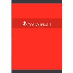 Conquerant 100101685 bloc-notes A4 192 feuilles Rouge, Vert, Jaune, Bleu
