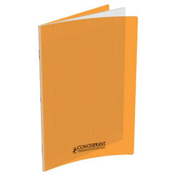 Conquerant Cahiers Polypro bloc-notes 48 feuilles Orange