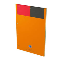 Oxford 100100101 bloc-notes A4+ 160 feuilles Orange