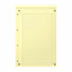 Oxford 100100101 bloc-notes A4+ 160 feuilles Orange