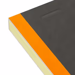 Oxford 100100101 bloc-notes A4+ 160 feuilles Orange