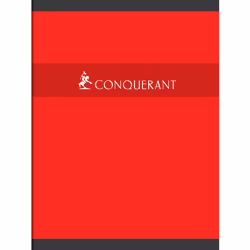 Conquerant 100102366 bloc-notes 48 feuilles Rouge, Vert, Jaune, Bleu
