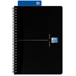 Oxford 100102565 bloc-notes A5 Noir, Bleu