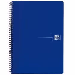 Oxford 100102565 bloc-notes A5 Noir, Bleu