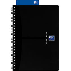 Oxford 100103627 bloc-notes A5 90 feuilles Noir