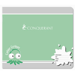 Conquerant 100103885 bloc-notes 24 feuilles Vert
