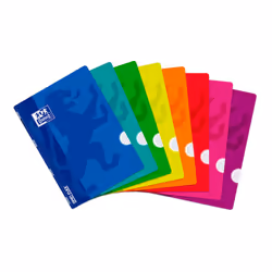 Oxford 400026393, Image, Couleurs assorties, A4, 48 feuilles, 90 g/m², Papier quadrillé